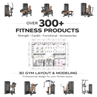 Máquina Combinada de Polea Horizontal y Remo Bajo - Equipo de Gimnasio Ajustable con Carga de Placas de Acero para Entrenamiento de Fuerza y Ejercicio de Espalda