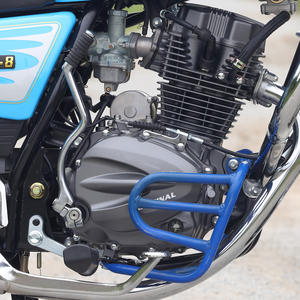 Moto GN150 Curiser 50cc Mini Moto Tout-Terrain Grille Pare-chocs Avant Type Croisé Porte-bagages Latéral Protection des Mains pour Pneus Tout-Terrain - Product Image 4