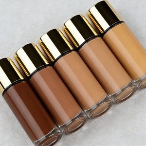 รองพื้นเนื้อแมทท์กันน้ำ 12 สี สำหรับแต่งหน้า ปกปิดเต็มขั้น พร้อมรับผลิตแบรนด์ส่วนตัว - Product Image 3