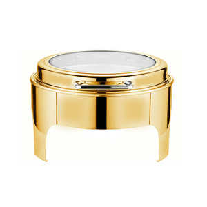 Juego de Buffet de Lujo con Calentador de Alimentos a Alcohol, Acero Inoxidable 304, Control de Temperatura de 85-100°C <span class=keywords><strong>para</strong></span> <span class=keywords><strong>Restaurante</strong></span> - Product Image 4