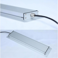 Lampe de travail LED étanche IP68 F9P à LED plates et discrètes pour machines industrielles, tours CNC et machines-outils