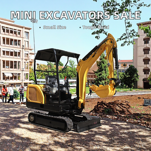 Mini excavatrice hydraulique 1tonne 2ton 3.5ton Mini Digger équipé de la cabine Machines de terrassement à vendre - Product Image 3