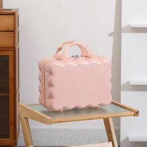 Valigia da Viaggio in Poliestere da 14 Pollici con Chiusura a Cerniera e Manico Morbido - Product Image 4