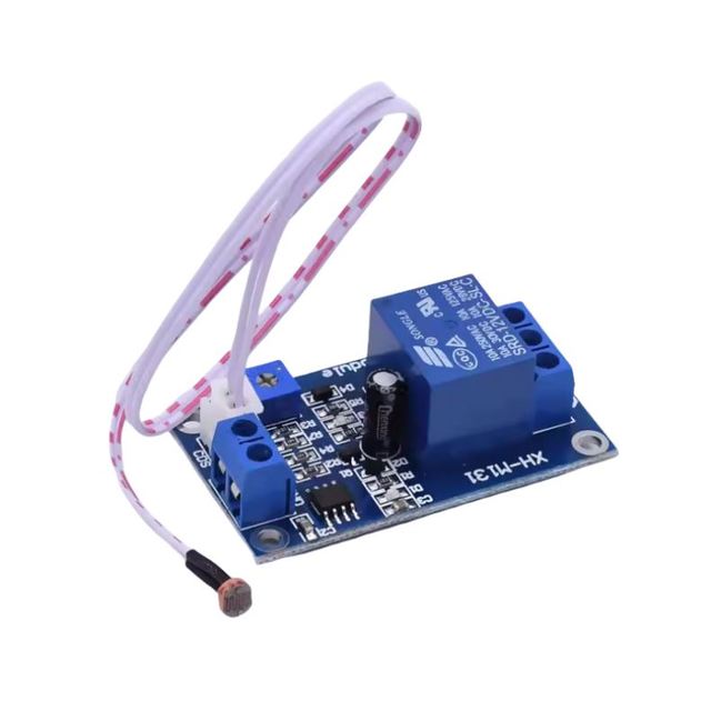 XH-M131 5V 12V 24V Light Control Relay Switch Brightness Automatic Control Module Xhm131 Xh M131 Xh-m131 Photoresistor Module