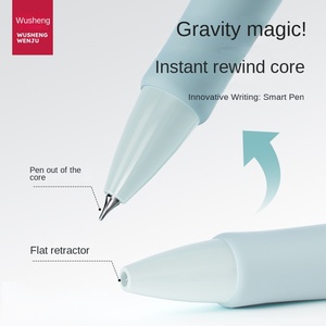 Bolígrafo de Gel Wu <span class=keywords><strong>Shengling</strong></span> Pen-out Core, Alto Valor Cromático, Inducción por Gravedad, Secado Rápido, Escritura Suave, Papelería de Alta Gama WS-108 - Product Image 3