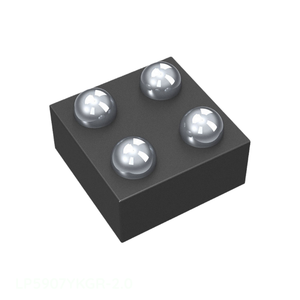 LP5907YKGR-2.0 Original, Servicio Integral de Distribución de Componentes Electrónicos, 4 XFBGA, DSBGA, Gestión de Energía (PMIC), Circuito Integrado REG LINEAR 2 - Product Image 1
