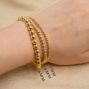 Go2boho богемные Классические Золотые модные ювелирные изделия женские ежедневные браслеты с золотыми бусинами для друзей модные подарки на годовщину - Product Image 3