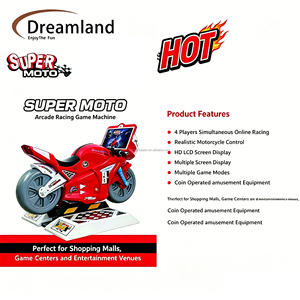 Moto à bascule pour enfants Dreamland à fort trafic, faible coût, vente en gros pour les grossistes en équipements <span class=keywords><strong>de</strong></span> divertissement - Product Image 5