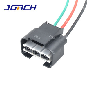 Fio automotivo 3 pinos te amp, fêmea, à prova d' água, membro automotivo, ventilador, conector 1743271-2 DJ7038F-6.3-21 - Product Image 2