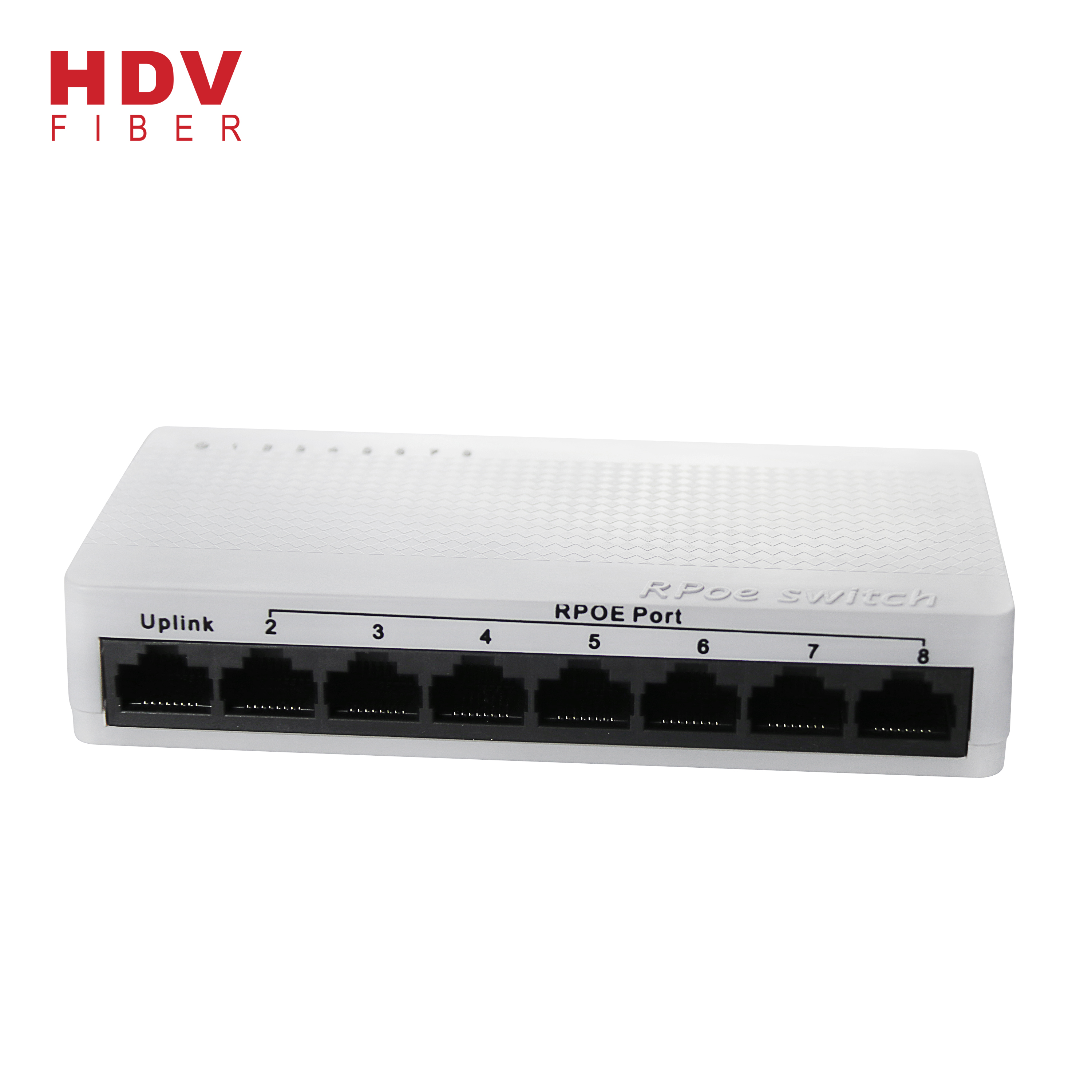 OEM Factory 1*10/100/1000 базовый порт Uplink RPOE POE Reverse 8 сетевой коммутатор Ethernet