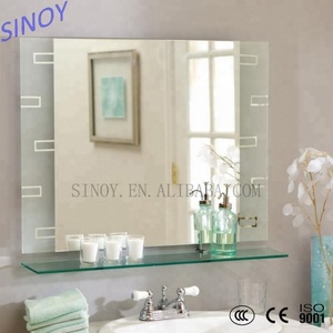 Miroir de salle de bain moderne en argent, verre incassable de 2 à 6 mm, miroir mural, fabricant de verre - Product Image 4