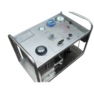 Portable Hydraulic Pneumatic Test Bench with Flow Meter