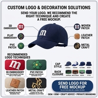Casquettes de golf vintage sportives personnalisées à 6 panneaux avec logo brodé et imprimé, casquette de baseball respirante à profil bas et perforée