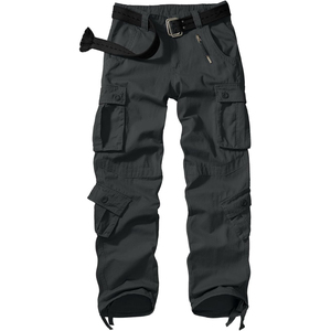 Pantaloni da <span class=keywords><strong>uomo</strong></span> traspiranti Casual BDU larghi in <span class=keywords><strong>velluto</strong></span> a metà vita larghi pantaloni da lavoro Cargo con 8 tasche ACU Rip-Stop Wild - Product Image 5