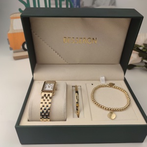 Reloj de Pulsera para Mujer 2024, Juego de Relojes de Acero Inoxidable con Correa de Eslabones Sólidos, Cuarzo Japonés, Incrustaciones de Diamantes Checos, Resistente al Agua, Regalo para Mujer - Product Image 6