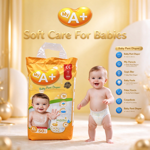 Pannolini a mutandina usa e getta morbidi A+ per neonati, all'ingrosso, per uso quotidiano, disponibili OEM, per la cura intima del bambino - Product Image 4