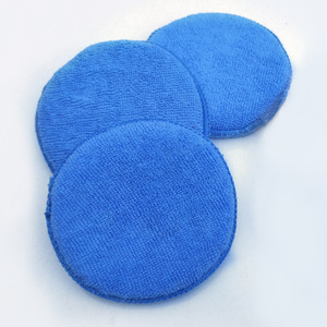 Esponja de microfibra para limpieza de autos, 5 pulgadas, azul real, almohadilla duradera para encerar, pulir y aplicar revestimiento cerámico - Product Image 2