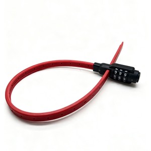 Cadenas antivol combiné GINQO en acier inoxydable pour <span class=keywords><strong>vélo</strong></span>, moto, véhicule <span class=keywords><strong>électrique</strong></span> et <span class=keywords><strong>vélo</strong></span> d'enfant - Product Image 2