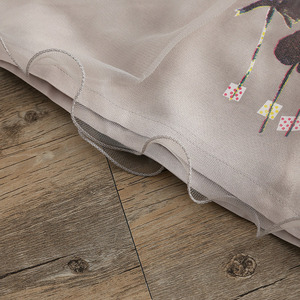 Robe de tutu d'anniversaire pour petites filles, motifs de couture, tissu pour robe, fournisseur chinois - Product Image 4