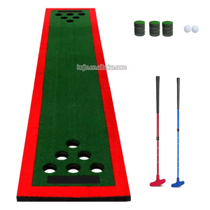 Usine Nouveau 12 Trous Golf <span class=keywords><strong>Putt</strong></span> <span class=keywords><strong>Tapis</strong></span> <span class=keywords><strong>De</strong></span> Jeu Personnalisé Nouveau Design Golf Putting <span class=keywords><strong>Tapis</strong></span> Vert 2-on-2Putting Jeu Mettre Intérieur Extérieur <span class=keywords><strong>Tapis</strong></span> - Product Image 4