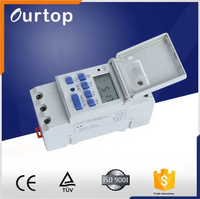 Minuterie programmable hebdomadaire 7 jours avec écran LCD numérique 220V, relais de minuterie 5A, mini horloge, minuterie lumineuse