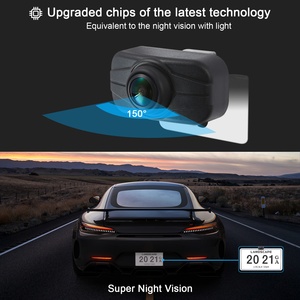 7 inch không thấm nước không dây phía sau xem lại lên máy ảnh đêm tầm nhìn hệ thống Kit CE đảo ngược máy ảnh màn hình không thấm nước 480 TV dòng. - Product Image 6