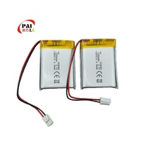 Batterie polymère lithium-ion 103040 3,7 V 1200 mAh pour ordinateur portable, montre, appareil photo et thermomètre, certifiée CE, en stock