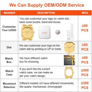 Montres Pour Dames en Acier Inoxydable à Cadran Carré avec Logo Personnalisé OEM, <span class=keywords><strong>Montre</strong></span> à Quartz avec Diamants pour Femmes, Vente en Gros d'Usine - Product Image 2