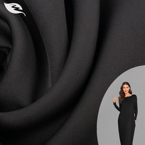 उच्च गुणवत्ता वाले औपचारिक काले निदा कपड़े अबाया काले डुबाई अबाया कपड़े कपड़े - Product Image 1