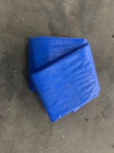 Lona de PE de alta calidad, cubierta de carga, Material HDPE impermeable, bolsas tejidas medianas lisas, tiendas de campaña, industria agrícola, niños y niñas - Product Image 4