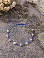 Bracelet empilable décontracté pour le quotidien, style bohème, accessoires d'ambiance de voyage et de plage, avec perles de riz multicolores en option et détails cousus