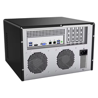 BKHD NAS N5095 8-Bay赛扬N5095 4核心支持FreeNAS TrueNAS SATA 2.5 3.5英寸固态硬盘网络存储服务器