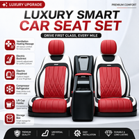 Kit Interior VIP de Lujo para Mercedes Clase G, Asientos Deportivos de Cuero W463 W464 con Calefacción, Ventilación, Masaje, Refrigerador Eléctrico y Portavasos