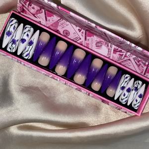 Meilleur prix cercueil abs réutilisable presse sur les <span class=keywords><strong>ongles</strong></span> paquet personnalisé <span class=keywords><strong>faux</strong></span> <span class=keywords><strong>ongles</strong></span> <span class=keywords><strong>ongles</strong></span> artificiels fausse <span class=keywords><strong>colle</strong></span> sur les <span class=keywords><strong>ongles</strong></span> - Product Image 6