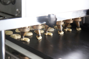 2025 Hot Product 400 PLC Industrial <b>Rotary</b> Cookies Vending <b>Machine</b> Small Biscuit Making <b>Machine</b> Wire Cutting Cookies <b>Machine</b> - Product Image 3