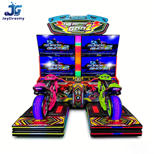 Simulador de Carreras de Motos, Máquina de Juego de Carreras para Niños, Doble Jugador, 4 Pantallas, Experiencia de Carreras Inmersiva - Product Image 2