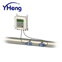 Débitmètre d'eau ultrasonique Yheng TUF-2000SW, conception à pince non invasive pour tuyaux DN15-DN6000