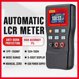 เครื่องวัดค่าอิเล็กทรอนิกส์ดิจิทัลจอ LCD ระดับมืออาชีพสำหรับวัดความจุและค่าเหนี่ยวนำวงจรแกว่ง LC และ RC ย่านวัด500กิโลเฮิรตซ์มัลติมิเตอร์วัดค่าเหนี่ยวนำรุ่นใหม่ - Product Image 3