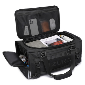 Mochila Deportiva, Bolsa de Viaje con Separación para Seco y Húmedo, Bolsa de Mano de Viaje, Bolsa de Gimnasio, Bolsa de Negocios Corta, Resistente al Agua, de Oxford y PU - Product Image 2