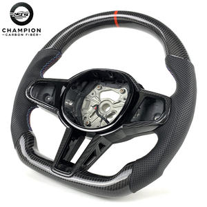 Interior otomotif roda kemudi serat karbon LED, untuk BMW M3 M4 G05 G08 G14 G15 G20 G22 G23 G26 G80 G81 G82 - Product Image 2