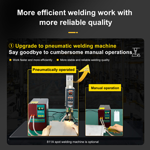 Long lanh G350 + 42kw 811H lực lượng cao đối lập hàn đầu mông hàn cột khí nén Xung máy hàn - Product Image 4