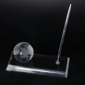 Bán Buôn Pha Lê Globe Bút Chủ <span class=keywords><strong>Set</strong></span> Cho Văn Phòng OSM025 - Product Image 5