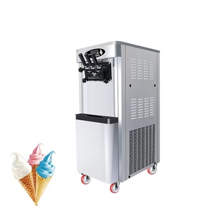 MK-25DB Máquina de Helado Comercial de 2000W y 25L/H, con 3 Sabores, en Promoción - Product Image 4
