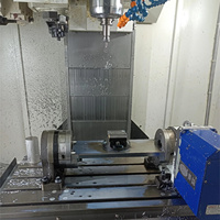 Fresadora CNC VMC1050, sistema FANUC de alta precisión sin programación, centro de mecanizado vertical opcional