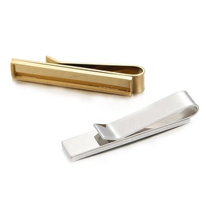 Yiwu Aceon Acero inoxidable Estrecho Liso Hombres Regalo de memoria Personalizado DIY Grabado Acabado brillante Clip de corbata Clip de <span class=keywords><strong>dinero</strong></span> en efectivo - Product Image 4