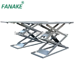 Desain gunting angkat mobil hunian dengan kapasitas angkat 3500kg lift hidrolik silinder ganda untuk penggunaan rumah - Product Image 1