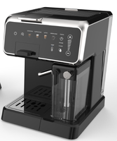 Espresso haute pression semi-automatique multifonction en acier inoxydable Capsule Machine à café pompe électrique pour hôtels ménages