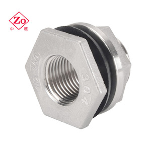 ข้อต่อเกลียวในสแตนเลส 304 สำหรับถังเก็บน้ำ หอเก็บน้ำ ถังน้ำ ถังปลา ถังน้ำมัน-ข้อต่ออื่นๆ - Product Image 1