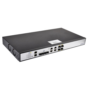 Dispositivo de Red de Fibra Óptica de Alta Velocidad GPON OLT de 4 Puertos con Enlace Ascendente de 10 Gigabits, Procesamiento a Velocidad de Cable, Relación de División 1:128, Ranura SFP 10GE - Product Image 1