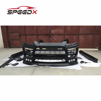 Pour Porsche Cayenne 958 958.1 Kit de carrosserie large Grille de pare-chocs avant arrière en Fiber de carbone